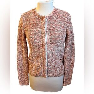 Garnet Hill Snap Front Sweater - XS